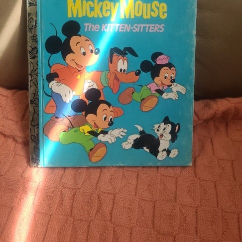 1976 Mickey Mouse the kitten sitters