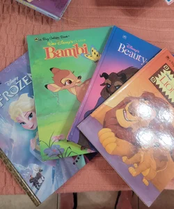 4 Disney Big Golden Books