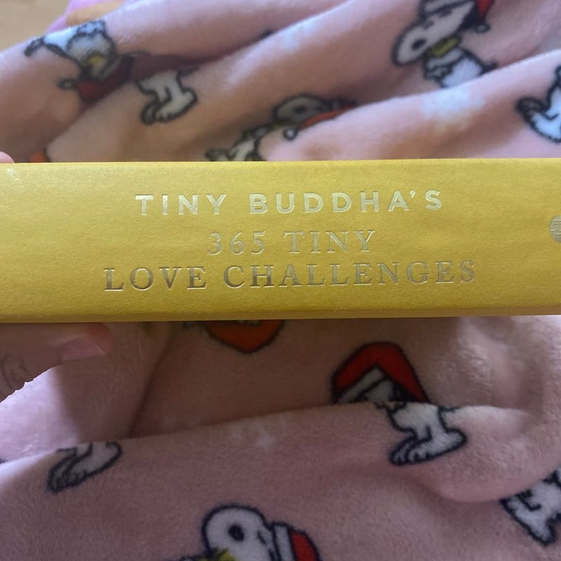 Tiny Buddha’s 365 tiny love challenges 
