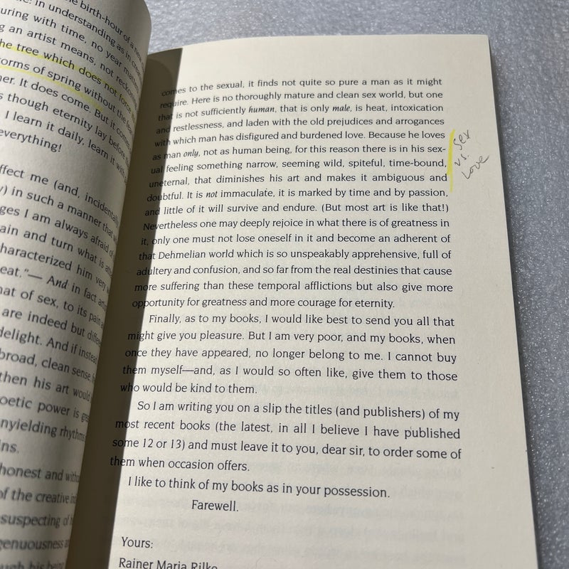 Letters to a young poet