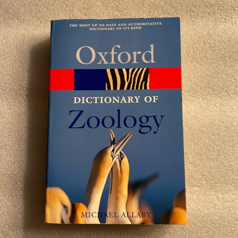 A Dictionary of Zoology