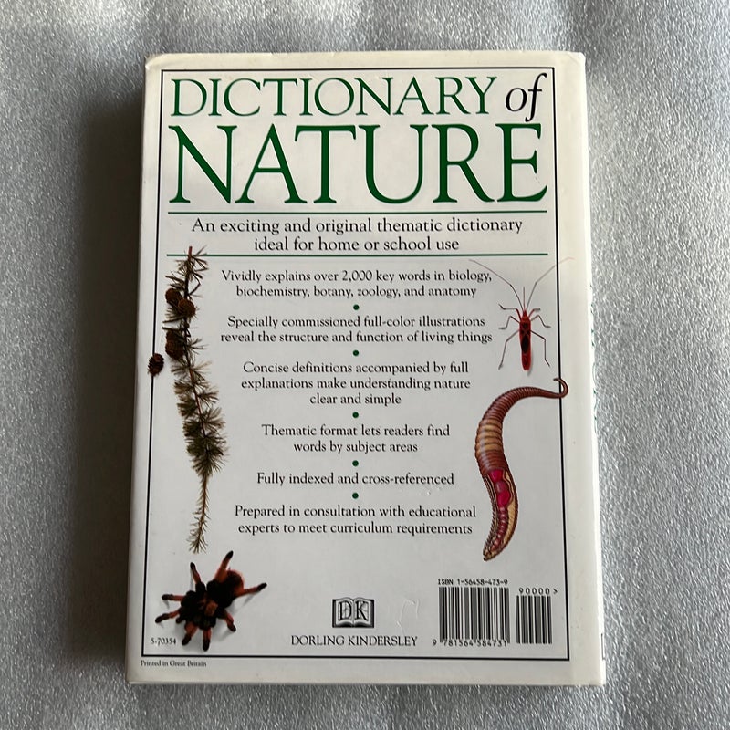 Dictionary of Nature