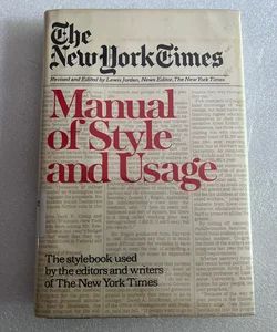The New York Times Manual of Style and Usage
