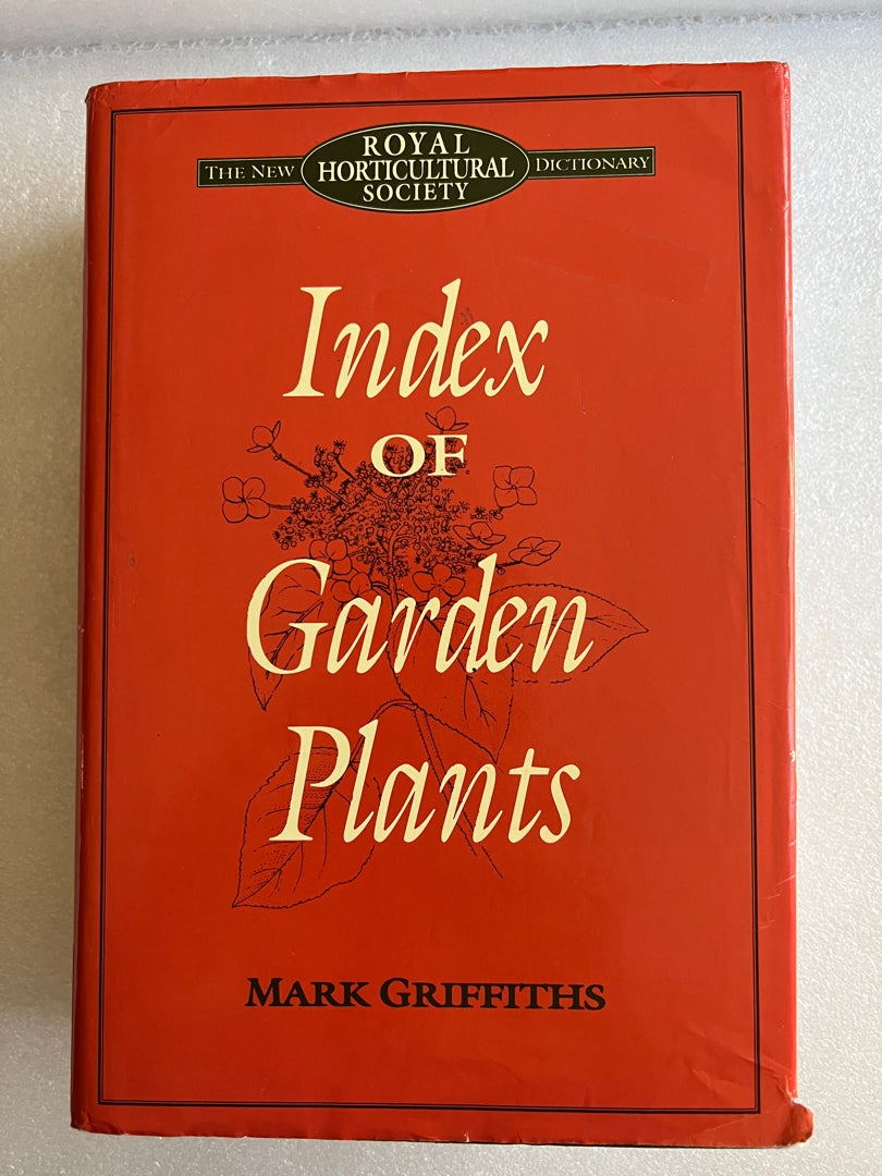 Index of Garden Plants
