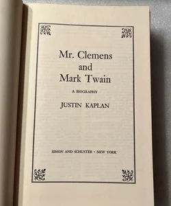 Mr. Clemens and Mark Twain