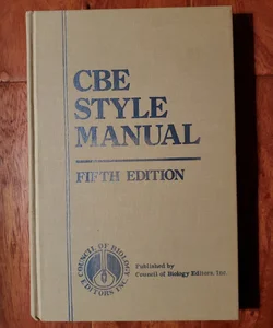 CBE STYLE MANUAL