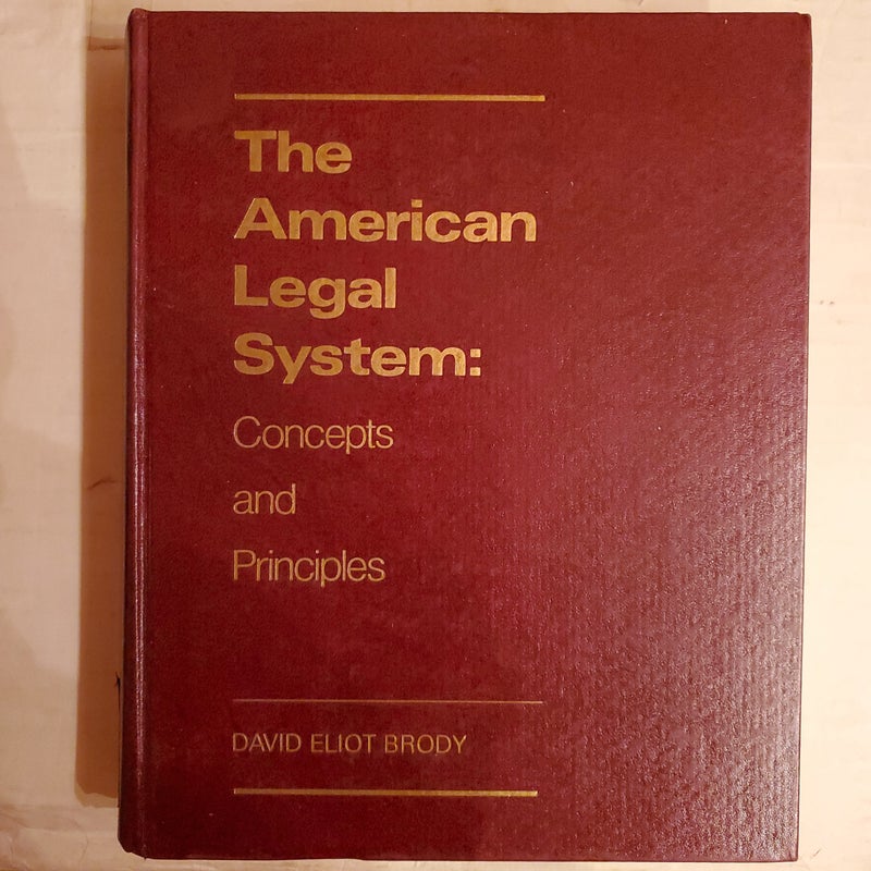 The American Legal System