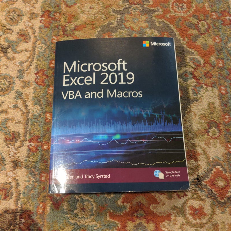 Microsoft Excel 2019 VBA and Macros