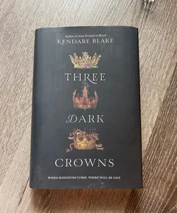 Three Dark Crowns *Signed* First Edition