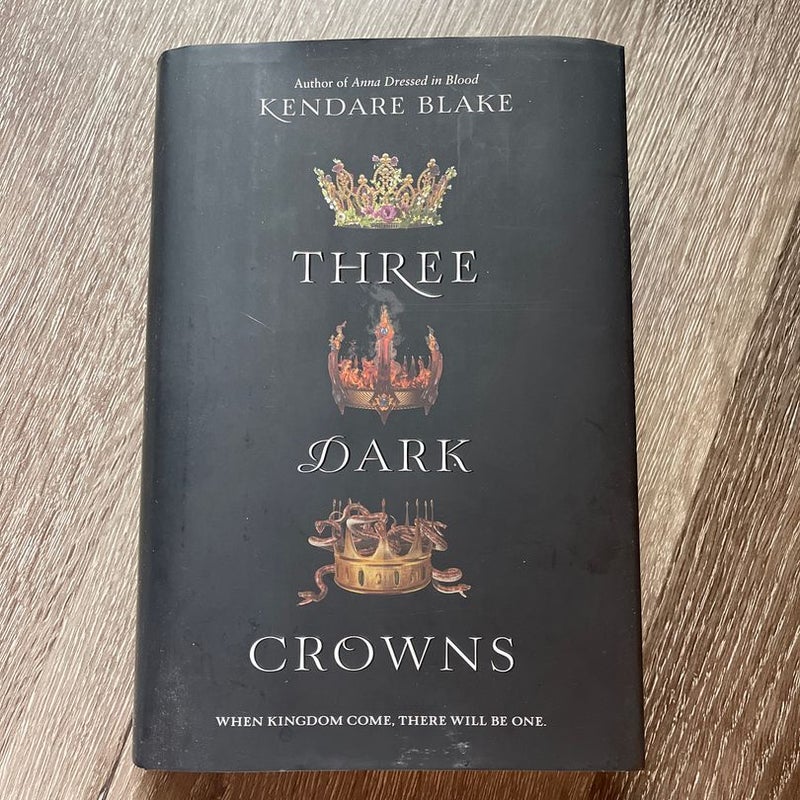 Three Dark Crowns *Signed* First Edition