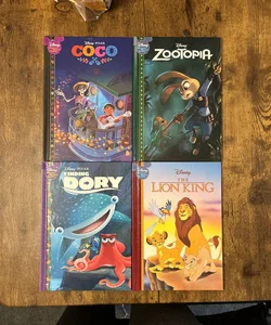Disney Wonderful World of Reading “Boys” Bundle (3) Hardcover Books