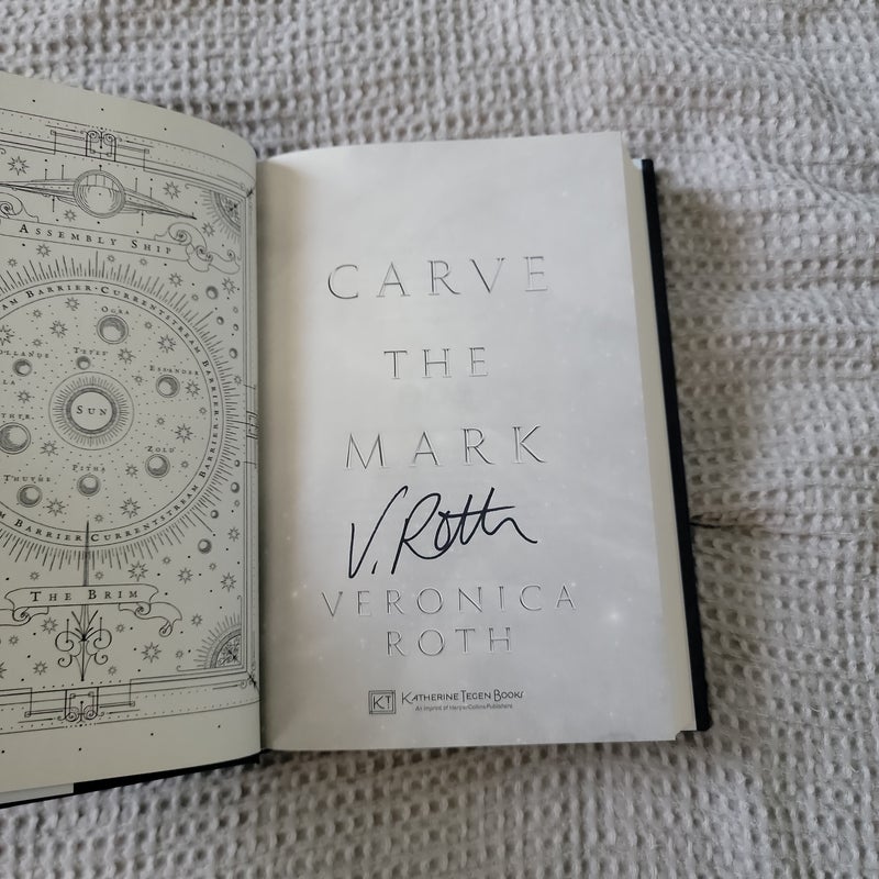Signed Carve the Mark
