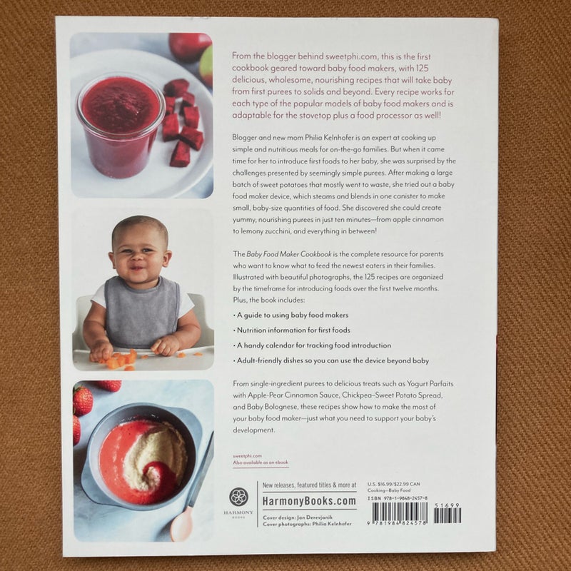 Baby Food Maker Cookbook