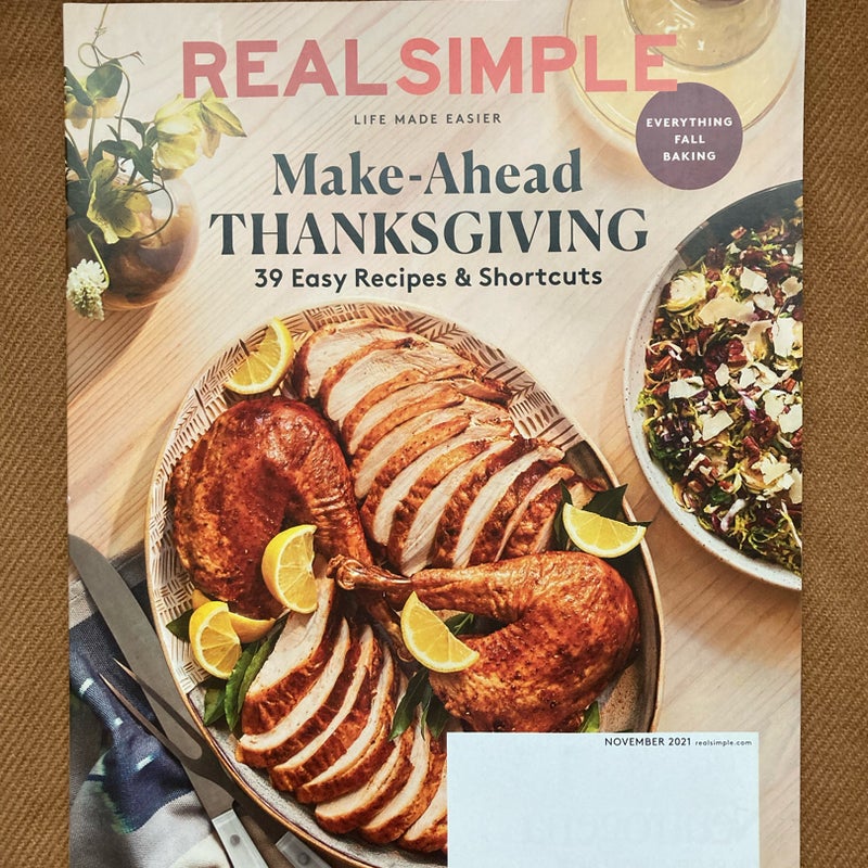 Real Simple Magazine 11/2021