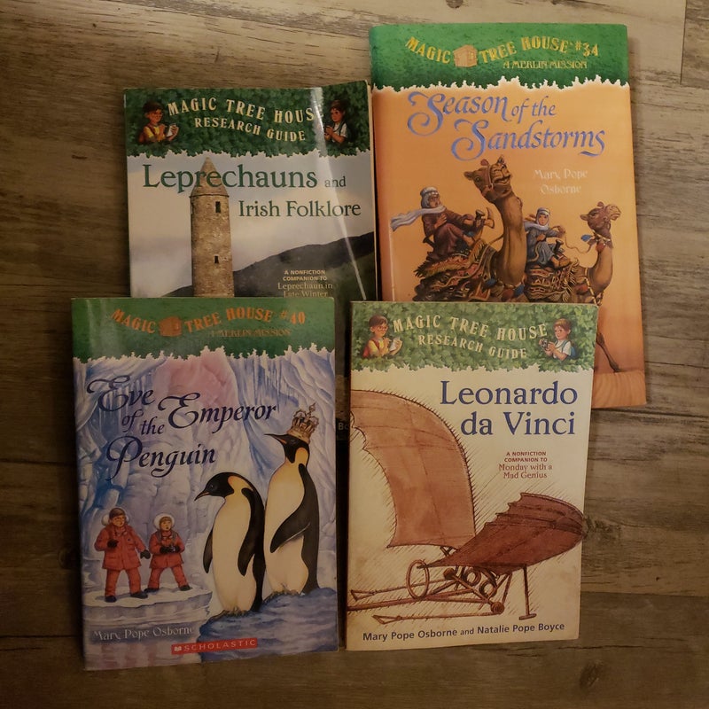 Magic Tree House Bundle (4 books)