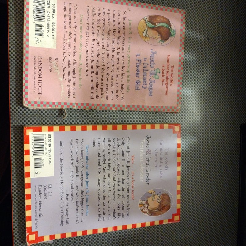 Junie B. Jones (2 books)