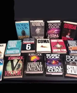 Robin Cook 15 Hardback Medical Novels