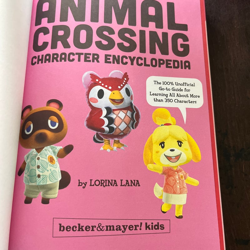 Animal crossing character encyclopedia 