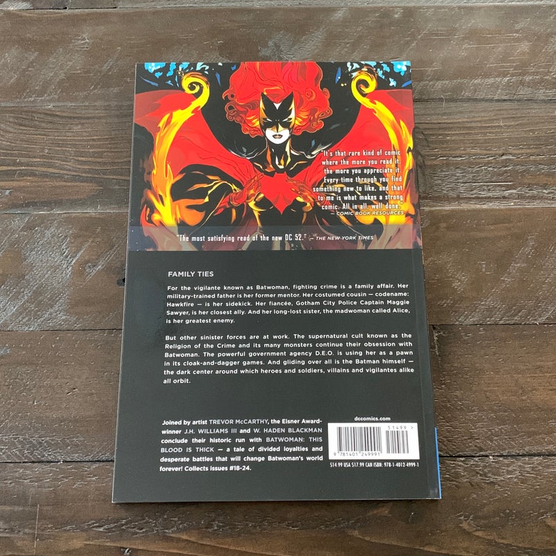 Batwoman Vol. 4: This Blood Is Thick (the New 52)