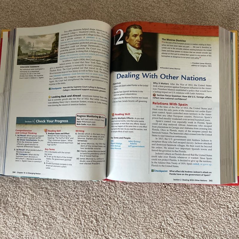 America: History of Our Nation 2014 Survey Student Edition Grade 8