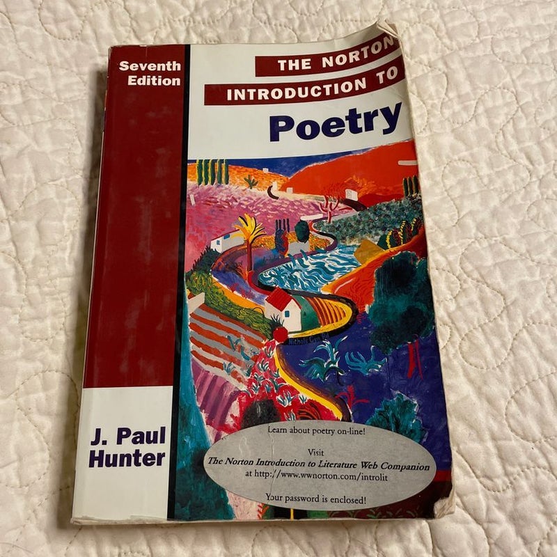 The Norton Introduction to Poetry 