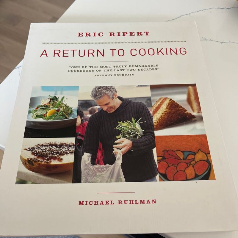 A Return to Cooking