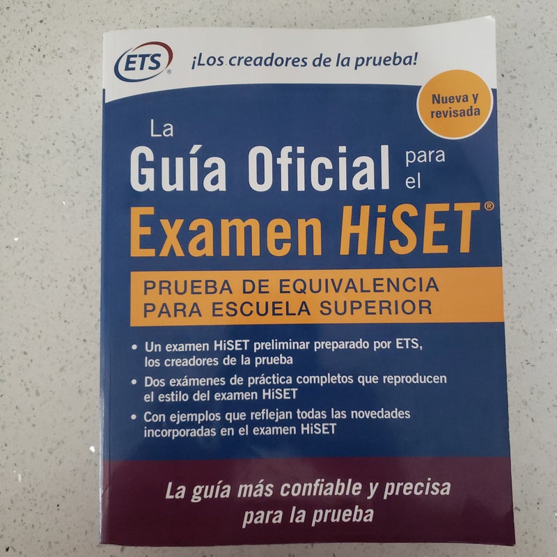 La Guia Oficial para el Examen HiSET