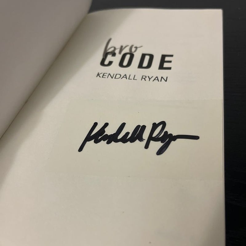 Bro Code - SIGNED 