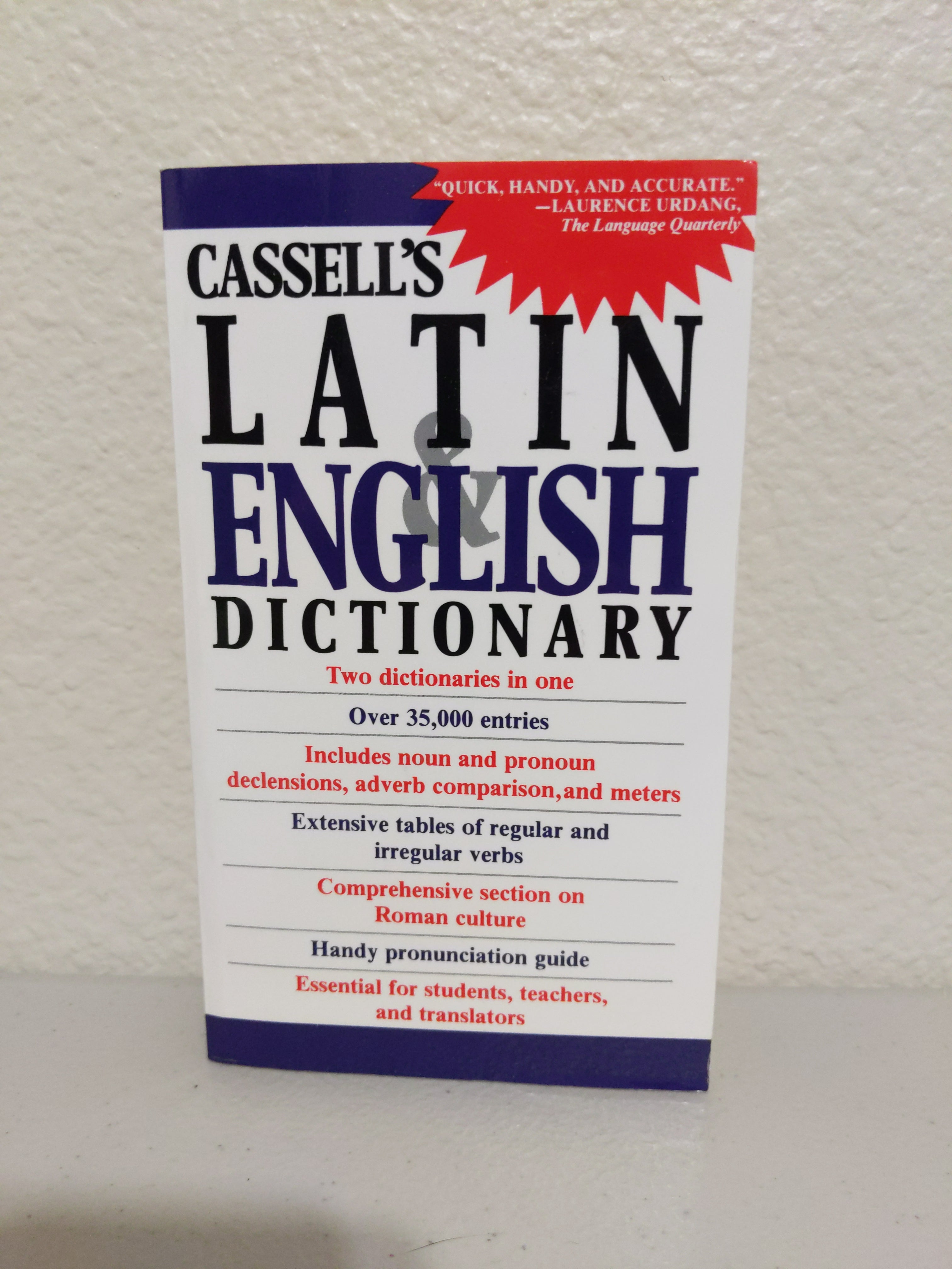 Cassell's Concise Latin-English, English-Latin Dictionary