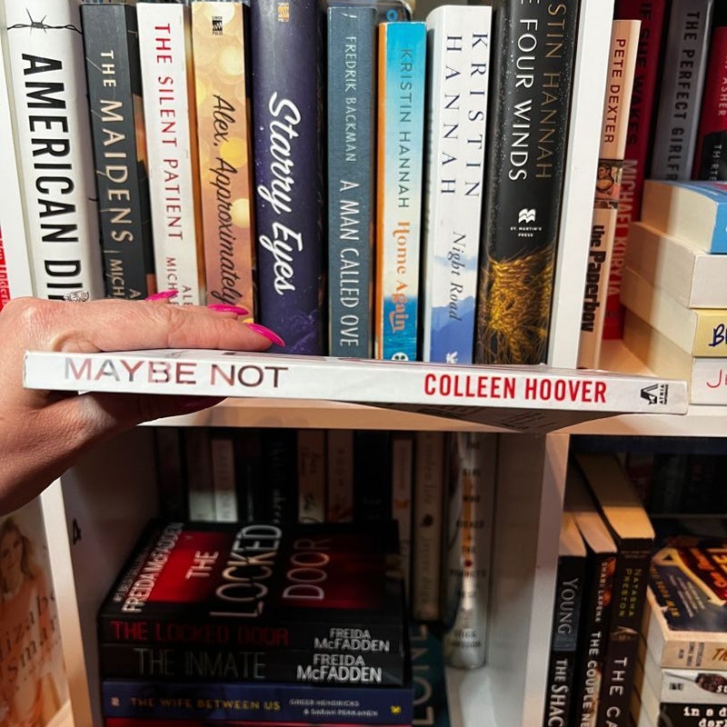 Maybe Not by Colleen Hoover (original cover)