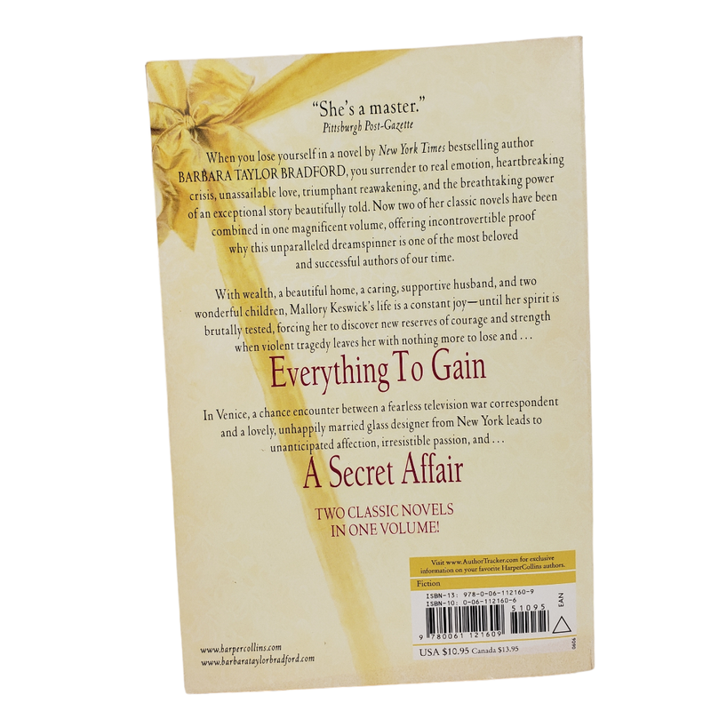 Everything to Gain and a Secret Affair