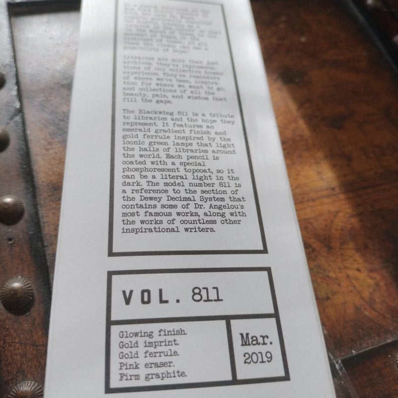 The Library Pencil 