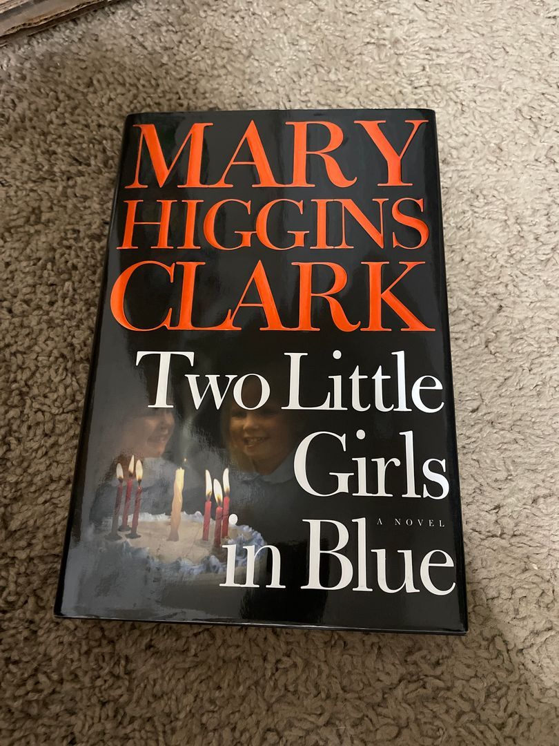 Two Little Girls in Blue