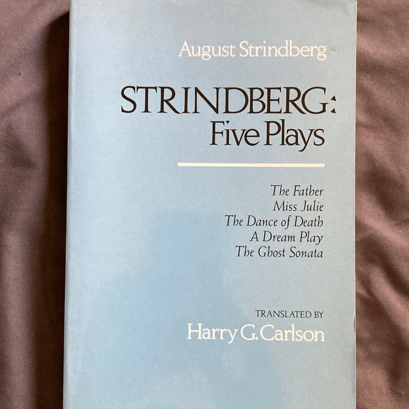 Strindberg, Five Plays