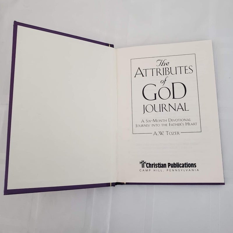 The Attributes of God book & journal