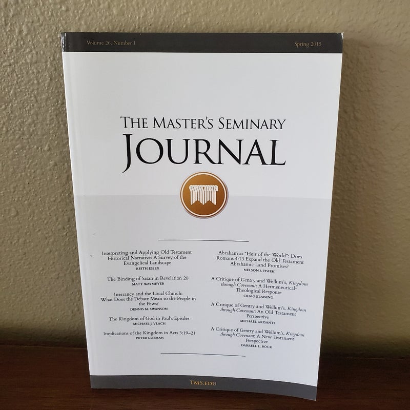 The Master's Seminary Journal