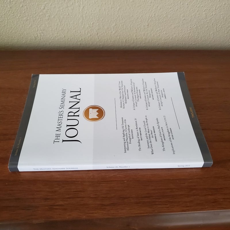 The Master's Seminary Journal