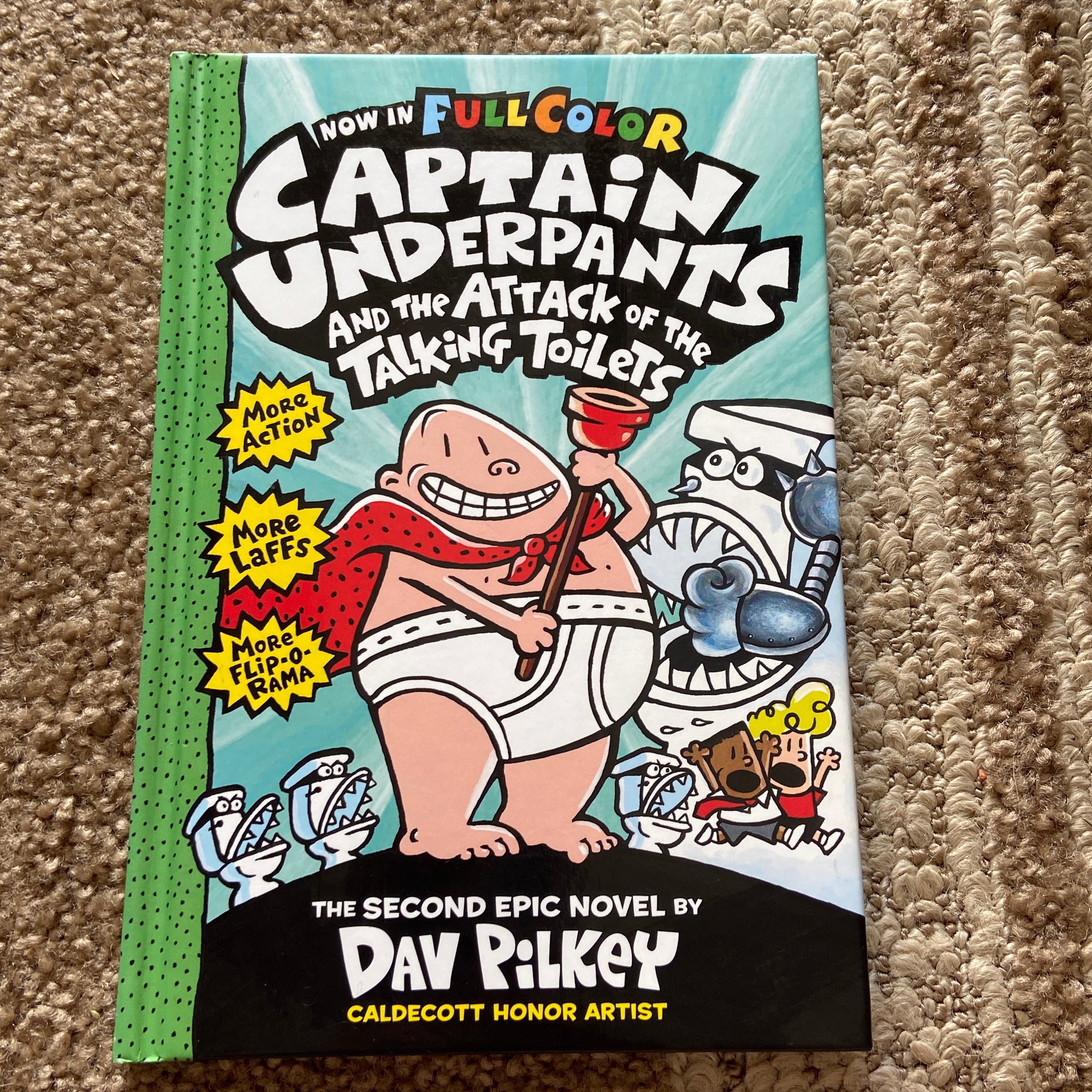 Captain Underpants and the Attack of the Talking Toilets