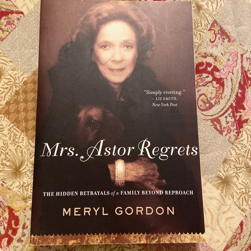 Mrs. Astor Regrets