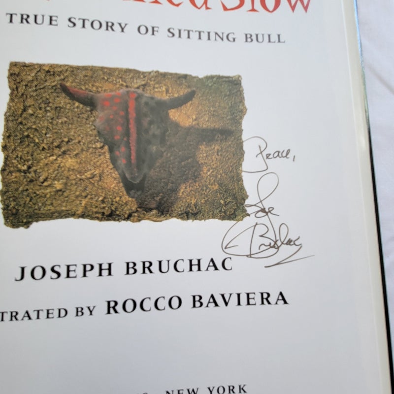 A Boy Called Slow SIGNED by Joseph Bruchac