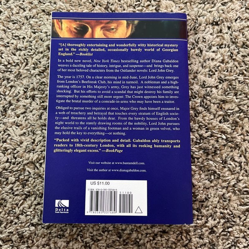 Lord John and the Private Matter (trade book)