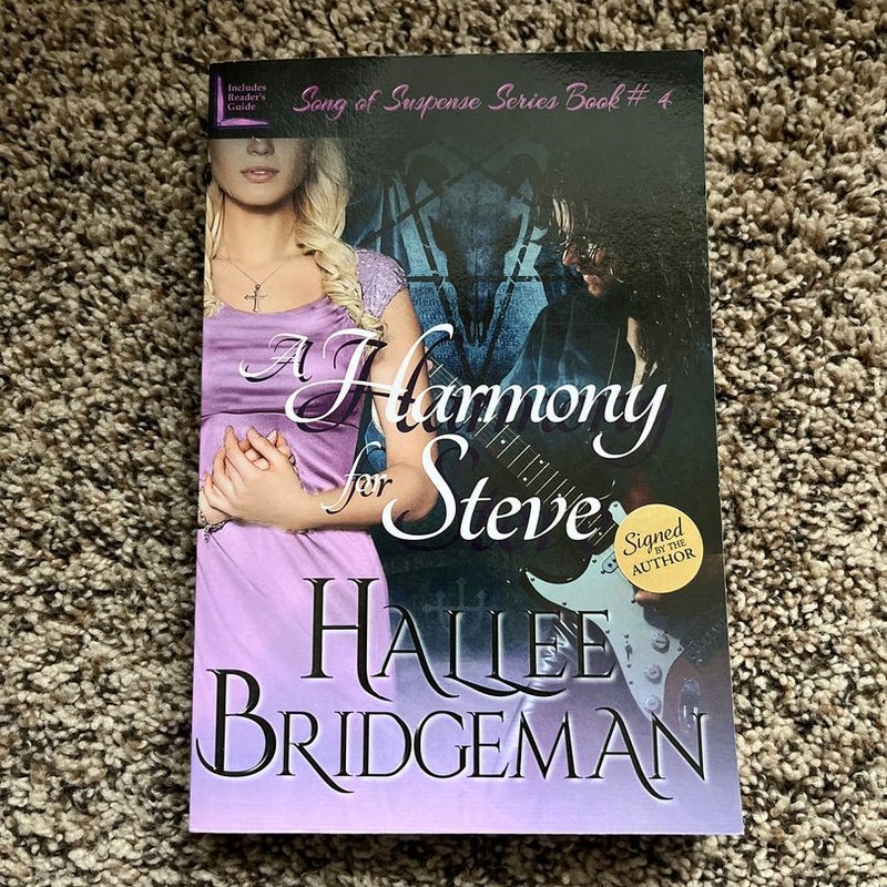 A Harmony for Steve (signed by author)