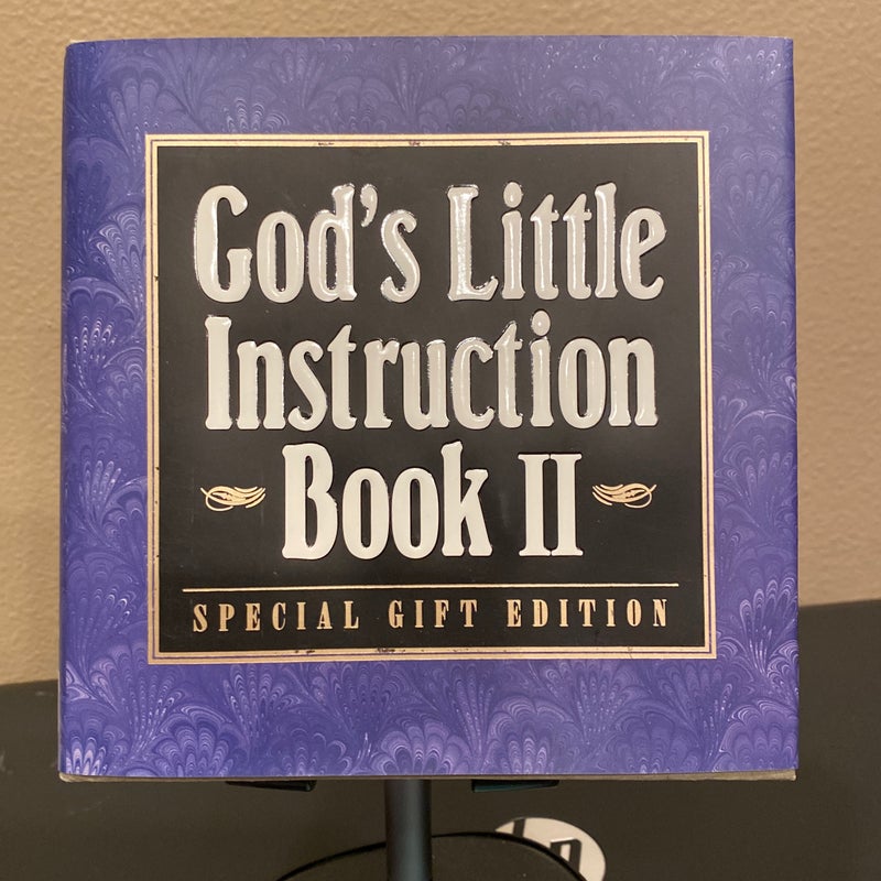 God's little instruction book.