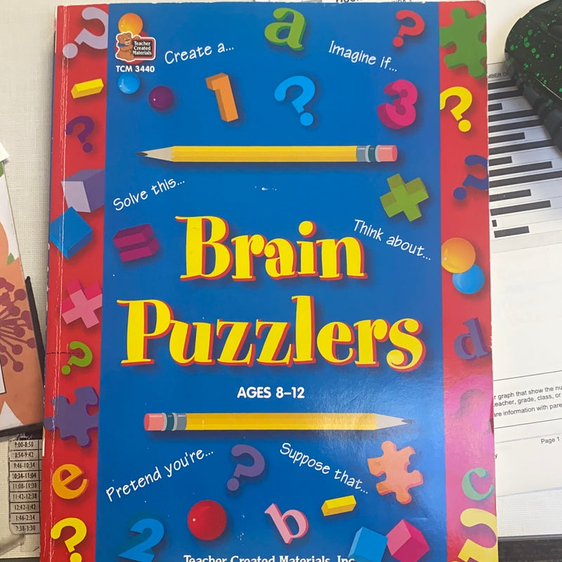 Brain Puzzlers, Ages 8-12