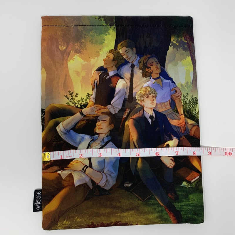 The Raven Boys book sleeve (owlcrate)