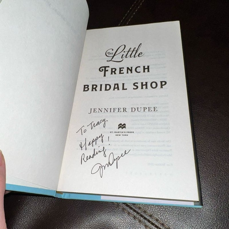 The Little French Bridal Shop (SIGNED)