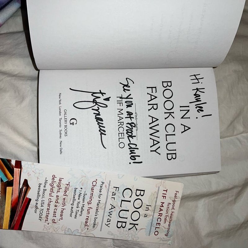In a Book Club Far Away (SIGNED) 