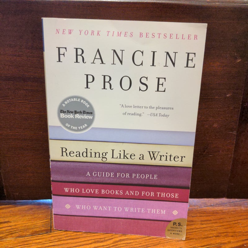 Reading Like a Writer