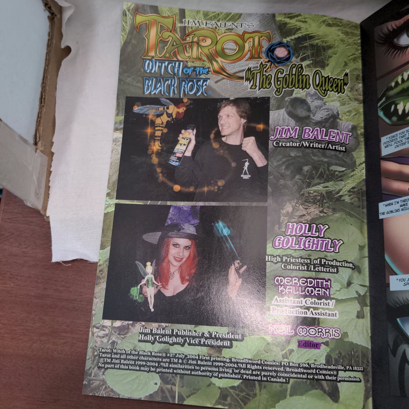 Tarot Witch of the Black Rose #27