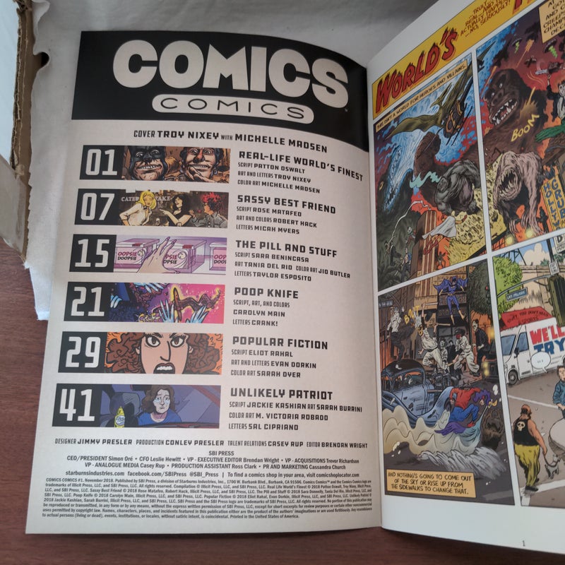 Comics Comics: #1